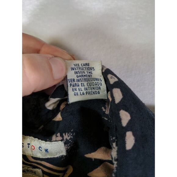 Robert Stock 90s Aztec Style Men's Button Up Shirt Size XL - Picture 11 of 13